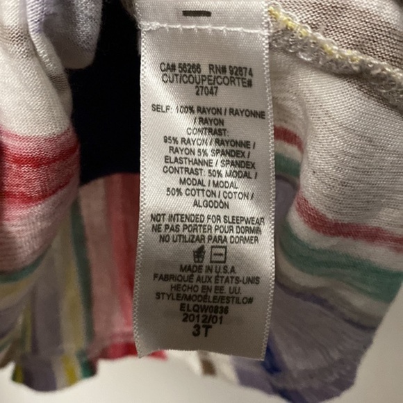 Ella Moss Girls Dress with Attached Shorts Size 3T - Picture 4 of 6